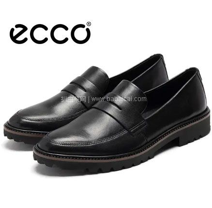 亚马逊海外购：ECCO 爱步 Incise英姿系列 女士真皮乐福鞋单鞋  降至￥459.48元，免费直邮含税到手￥501.29
