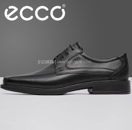 亚马逊海外购：ECCO 爱步 New Jersey新泽西 经典商务正装男鞋，直邮含税到手￥564.51