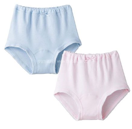 马逊海外购：GUNZE 郡是 KIDS系列 女童纯棉内裤2条装  可3件9折，新低￥32.4元，直邮含税到手￥35.35，折合￥17.68/条