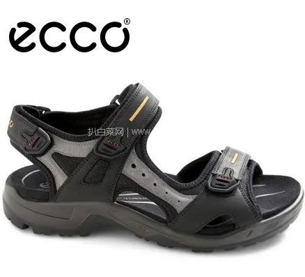 亚马逊海外购：ECCO 爱步 Yucatan 男士户外越野凉鞋  降至￥366.36元，免费直邮含税到手￥415.53