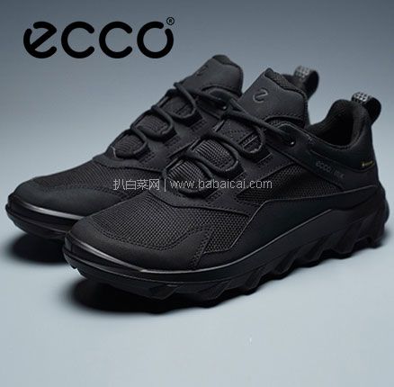 亚马逊海外购：ECCO 爱步 Mx Hiking 驱动系列 女士 Gore-Tex防水拼接跑步鞋，直邮含税到手￥552.98