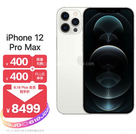京东商城：Apple 苹果 iPhone 12 Pro Max 5G智能手机 256GB  低至￥9099元包邮