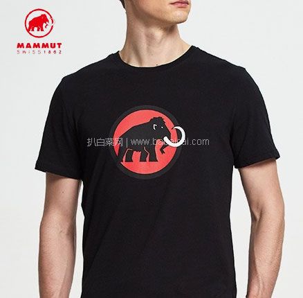 京东商城：MAMMUT 猛犸象 男士有机棉速干透气T恤   双重优惠后新低￥179元包邮