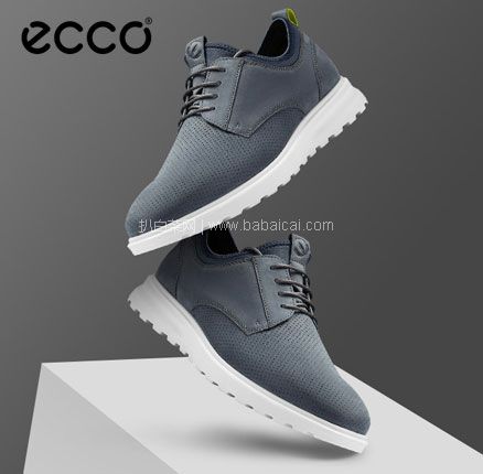 亚马逊海外购：ECCO 爱步 Cs20 Hybrid 男士真皮休闲鞋 ，直邮含税到手￥494.92
