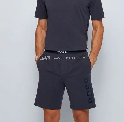 亚马逊海外购：BOSS Hugo Boss 雨果博斯 Identity Shorts 男士家居短裤，直邮到手￥226.12