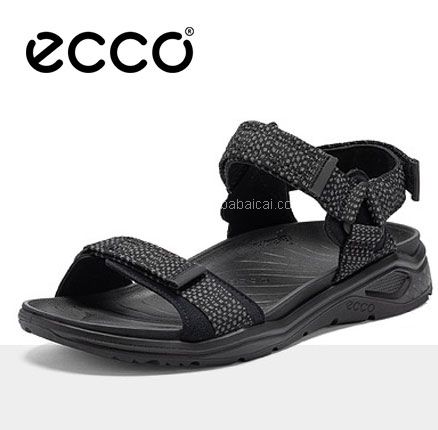 亚马逊海外购：ECCO 爱步 X-trinsic 全速系列 男士轻便减震沙滩凉鞋，免费直邮含税到手￥346