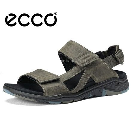 亚马逊海外购：ECCO 爱步 X-Trinsic全速系列 男士牦牛皮凉鞋 44码 ，免费直邮含税到手￥424