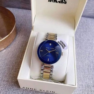 亚马逊海外购：Anne Klein 安妮克莱因 AK/1363NVTT 女士镶钻时装腕表 ，直邮含税到手￥186.87