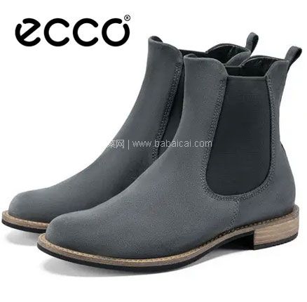 亚马逊海外购：ECCO 爱步 Sartorelle 25 型塑系列 女士真皮切尔西短靴，直邮含税到手￥579.62