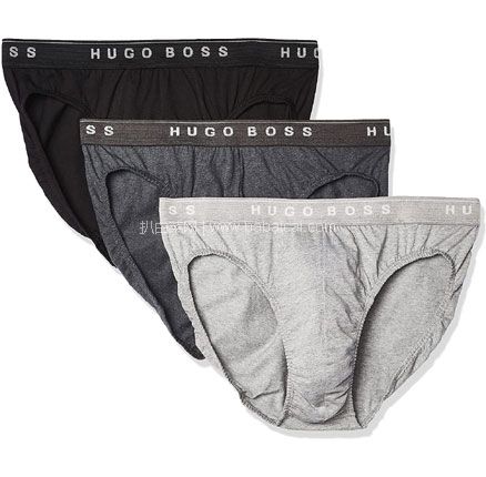 亚马逊海外购：销量第一！HUGO BOSS 雨果·博斯 男士内裤3条装，含税到手￥145