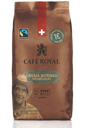 亚马逊海外购：Cafe Royal 中度烘焙阿拉比卡咖啡豆 1KG，直邮含税到手新低￥107.87