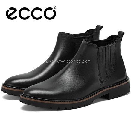 亚马逊海外购：ECCO 爱步 Incise英姿系列 女士平底风琴褶短靴，免费直邮含税到手新低￥562.68