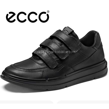 亚马逊海外购：ECCO 爱步 SoftX 柔酷X 男士魔术贴休闲鞋 限39码，免费直邮含税到手￥528.1