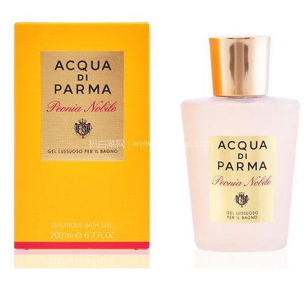西班牙Perfumes club官网：ACQUA DI PARMA 帕尔玛之水 高贵牡丹香氛沐浴露 200ml 降至€40.35，凑单含税直邮到手约￥300元