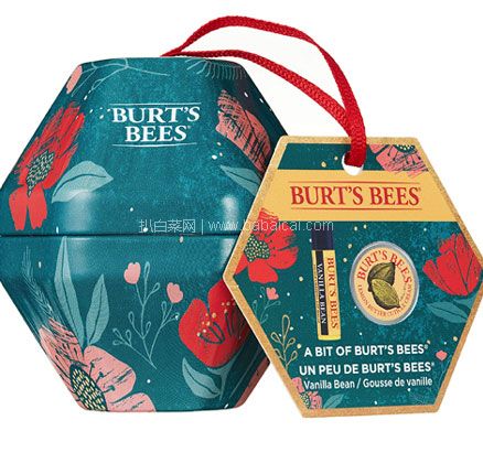 Burt’s Bees小蜜蜂 新款香草礼盒套装（润唇膏4.25g+手霜8.5g） 到手￥49.42