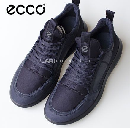 亚马逊海外购：ECCO 爱步 Scinapse 赛速 男士真皮休闲运动鞋，免费直邮含税到手￥464.27