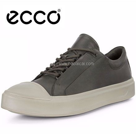 亚马逊海外购：ECCO 爱步 Flexure随溢系列 男士真皮复古贝壳头款 休闲鞋，直邮含税到手￥536.92