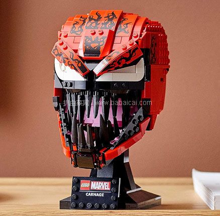 亚马逊海外购：LEGO 乐高 Marvel 漫威超级英雄系列 76199 毒液头盔  免费直邮含税到手价￥299.96