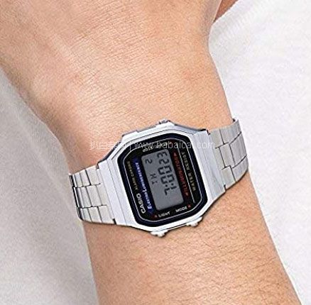 亚马逊海外购：CASIO 卡西欧 A168WEM-1EF   潮流复古方块小金表\中性手表   凑单到手约￥237.96