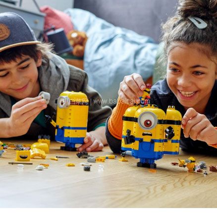 亚马逊海外购：降价！LEGO 乐高 小黄人系列 75551 小黄人和他们的营地（包含876颗粒）  凑单到手约￥296.61