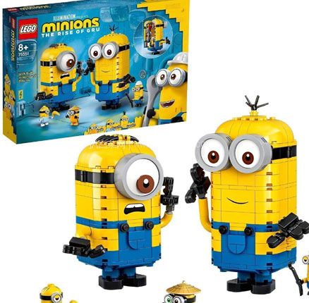 亚马逊海外购：降价！LEGO 乐高 小黄人系列 75551 小黄人和他们的营地（包含876颗粒）  凑单到手约￥283.36