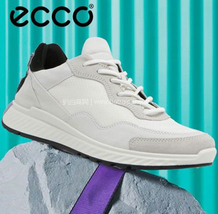 亚马逊海外购：ECCO 爱步 ST.1 适动系列 女士减震透气跑步鞋，免费直邮含税到手新低￥484.16