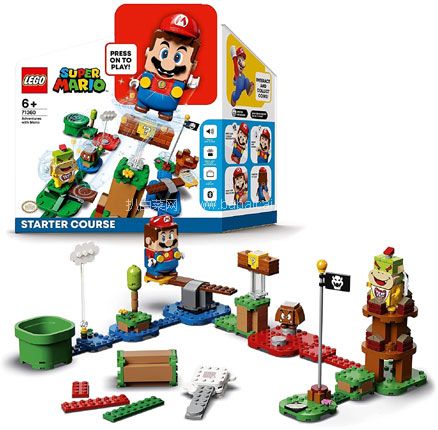 亚马逊海外购：LEGO 乐高 任天堂合作款 71360 超级马里奥，直邮含税到手￥372.84