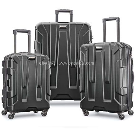 亚马逊海外购：Samsonite 新秀丽 CENTRIC hardside 20寸+24寸+28寸行李箱套装，免费直邮，含税到手￥1707.57