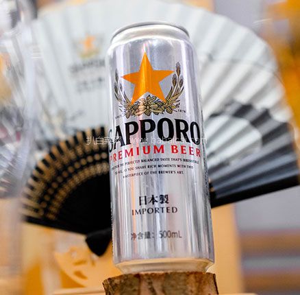 天猫商城：临期低价，Sapporo 三宝乐 日本风味 札幌啤酒 500mL*6听，券后实付新低￥34.9包邮，折￥5.81/听
