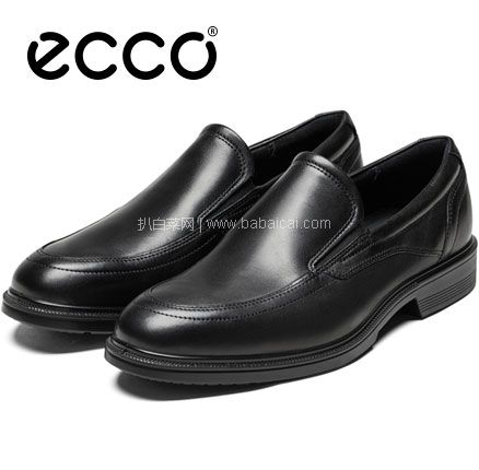 亚马逊海外购：ECCO 爱步 Lisbon 里斯 男士正装牛皮德比鞋  43码，免费直邮含税到手￥477.75