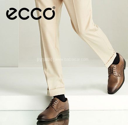 亚马逊海外购：销量第一，ECCO 爱步 Melbourne 墨本系列 男士真皮正装鞋，直邮含税到手史低￥388.17