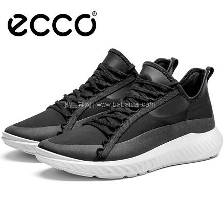 亚马逊海外购：ECCO 爱步 St.1 Lite适动轻巧 男士高帮运动鞋，免费直邮含税到手￥408.82
