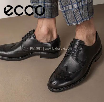 亚马逊海外购：ECCO 爱步 Vitrus III 唯图系列 男士真正装鞋 ，免费直邮含税到手￥511元