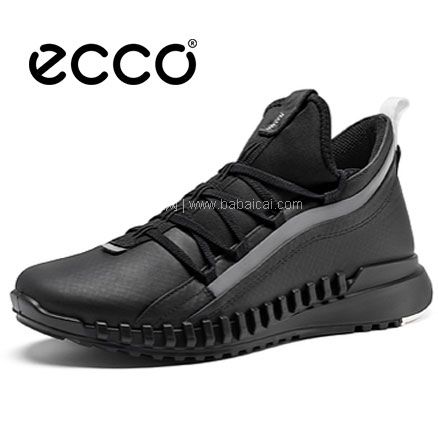 亚马逊海外购：ECCO 爱步 Zipflex Easy 男士透气运动休闲鞋，直邮含税到手￥551.91