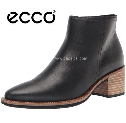 亚马逊海外购：ECCO 爱步 Shape 35型塑系列 女士Hydromax 防水真皮短靴，直邮含税到手￥508.38