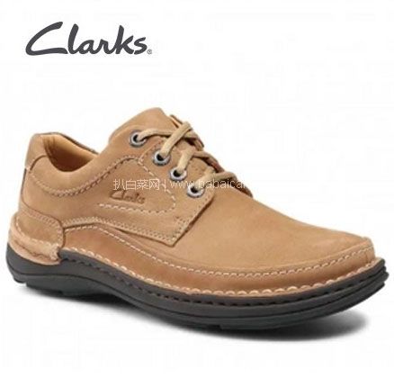亚马逊海外购：Clarks 其乐 Nature Three 男士休闲皮鞋，直邮含税到手新低￥415.62