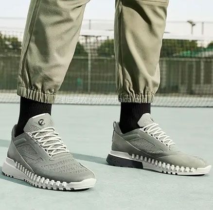 ECCO 爱步 Zipflex酷飞系列 男士网面透气减震跑步鞋，直邮含税到手￥591.19