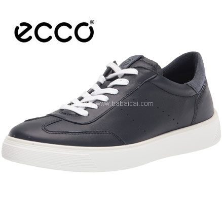 亚马逊海外购：ECCO 爱步 Street Tray 街头趣闯 男士真皮休闲板鞋  到手低至￥577.5