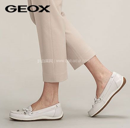 亚马逊海外购：Geox 健乐士 Vega Moc 女式一脚蹬莫卡辛乐福鞋，直邮含税到手￥365.83