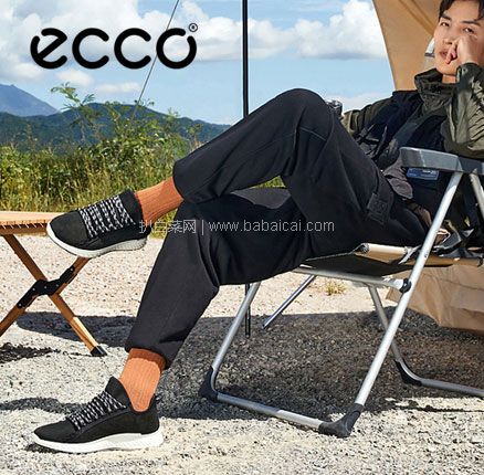 亚马逊海外购：ECCO 爱步 Exostride跃动系列 男士保暖内衬缓震运动鞋，免费直邮含税到手￥651.01