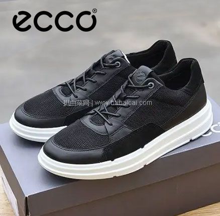 亚马逊海外购：ECCO 爱步 Soft X柔酷系列 男士网面运动鞋  44码，直邮含税到手￥429.49