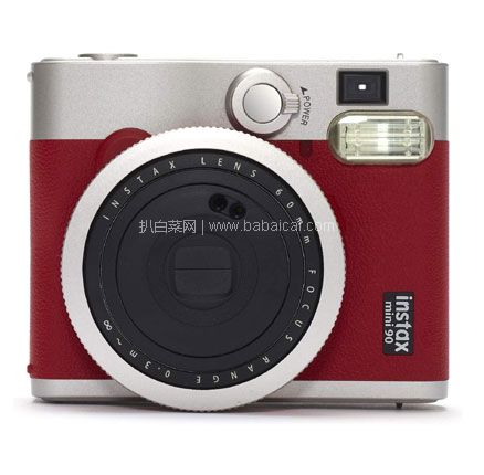 亚马逊海外购：Fujifilm 富士 instax mini 90拍立得相机 两色 英亚发货  免费直邮含税到手约￥1051.88