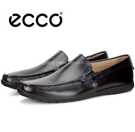 亚马逊海外购：ECCO 爱步 Dallas 达斯莫克 男士真皮一脚蹬豆豆鞋，含税直邮到手￥529.63