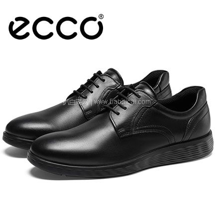 亚马逊海外购：ECCO 爱步 S Lite Hybrid Shoe  男士真皮系带休闲鞋（44码\45码），直邮含税到手￥517.92