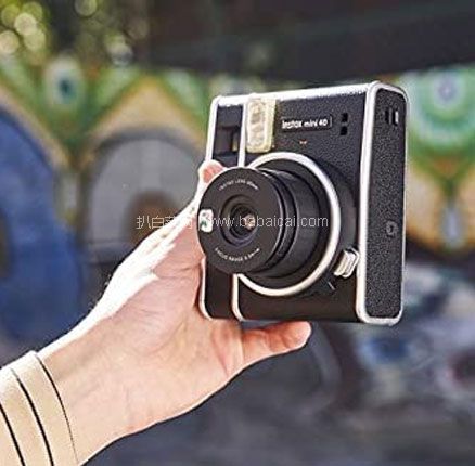 亚马逊海外购：FUJIFILM 富士 instax mini40 一次成像拍立得相机，含税直邮到手￥609.43