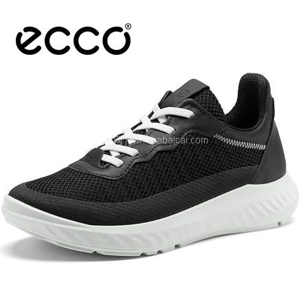 亚马逊海外购：ECCO 爱步 Ath-1fw  女士网面网眼休闲运动鞋，直邮含税到手￥492.51