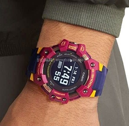 亚马逊海外购：Casio 卡西欧  太阳能运动智能手表（蓝牙/心率监测/GPS定位/五重感应），直邮含税到手￥2346.76