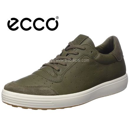 亚马逊海外购：ECCO 爱步 Soft 7 柔酷7号 男士 牛皮防滑休闲鞋，直邮含税到手新低￥555.32