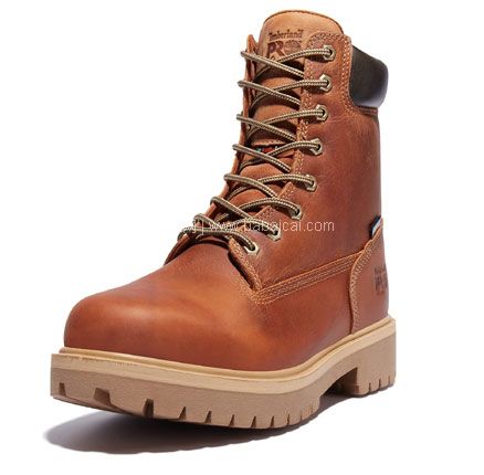 亚马逊海外购：Timberland PRO 添柏岚 Direct Attach 男士8英寸防水保暖工装鞋，直邮含税到手新低￥813.66