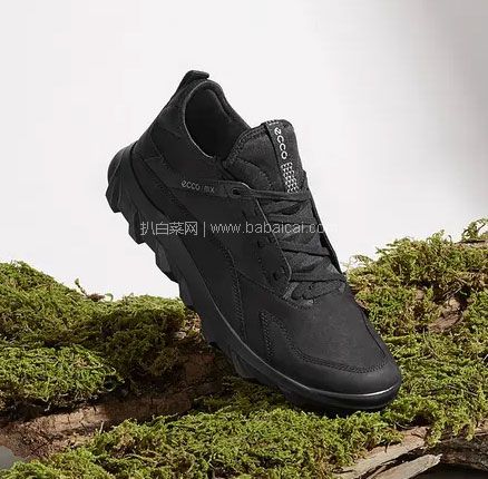 亚马逊海外购：ECCO 爱步 Mx Hiking 驱动系列 男士防滑跑步鞋8-8.5码，直邮含税到手￥485.8